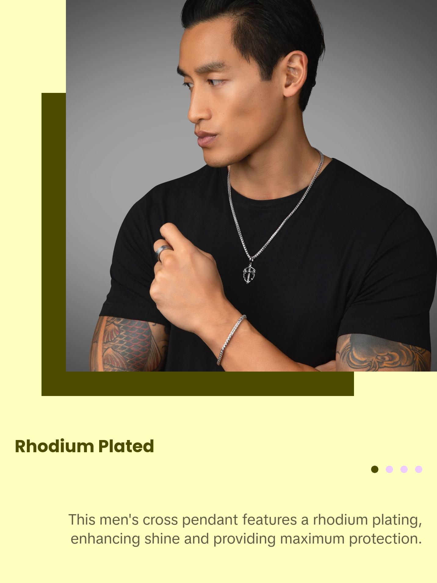 Covenant, Silver Cross Pendant