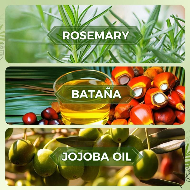 【Buy one get one free 】SYSNI 3-in-1 Shampoo for Hair Growth & Thickening infused with Batana Oil, Rosemary & Jojoba OilNourishes Scalp, Reduces Thinning, Promotes Fuller Hair