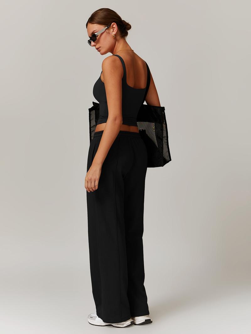 MASKERT Women's Solid Color Tummy Control High Stretch Sports Tank Top, Soft Breathable Sleeveless Workout Top for Yoga Gym Running, Casual Comfy All Seasons Ladies Sportswear