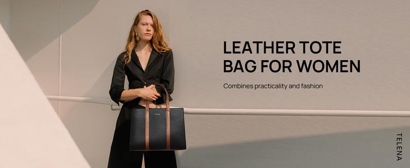 Telena Valentine's Day gift Leather Tote Bag for Women Crossbody Tote Purse Handbag Womens Tote Bag with Compartments and Adjustable Strap