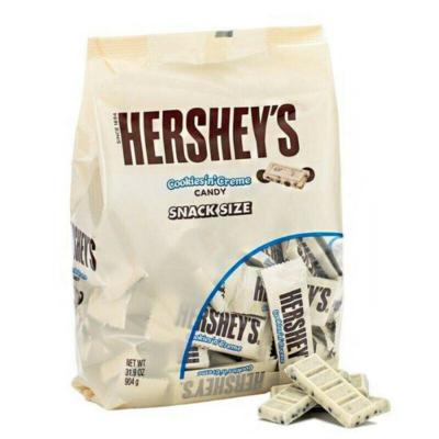 Hershey's Cookie N' Creme Snack Size Bars  Dessert Chocolate