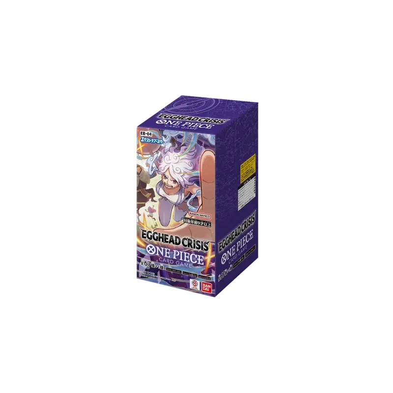 One Piece Trading Card Game EB-04 Egghead Crisis Booster Box Japanese Sealed