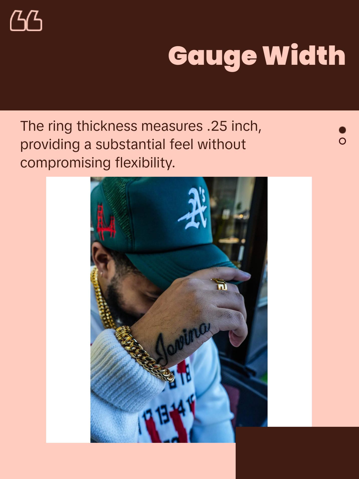 Greek Ring - 18K Gold Plated