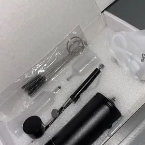 Electric Mini Air Compressor Machine, 1 Set Rechargeable Paint Spraying Tool with Accessories for Nail Art Tattoo Craft Cake, Airbrush Tool for DIY, Power, Handle, Tool Kit, Expert Airbrush Kit, Handheld Power Airbrush