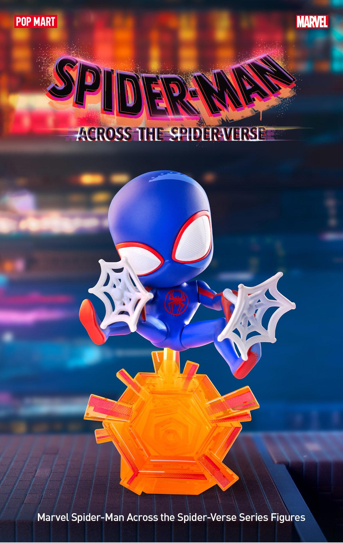 POP MART Marvel Spider-Man Across the Spider-Verse Series Figures POP MART Marvel Spider-Man Across the Spider-Verse Series Figures
