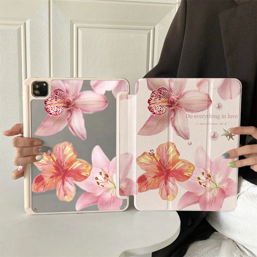 This Smart Case Is Designed to Fit The for Ipad Air 6, Air 5, 4, And The for Ipad 10 (10.9 Inches) - It Is Also Compatible with The for Apple for Ipad Pro 2024, Air M3/A16 2025, Making It Ideal for Hectic Meetings, Travel Escapades