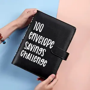 100-Day Savings Challenge Binder – A5 Cash Envelope System for Building Better Money Habits Fast