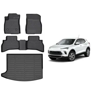 COLANAT for Buick Encore GX AWD 2020-2025 (AWD Only - Not FWD/Encore) Floor Mats & Cargo Liner Set, Precision-Fit All-Weather 3D Scanned Heavy-Duty Waterproof High Edge Protection SUV Accessories