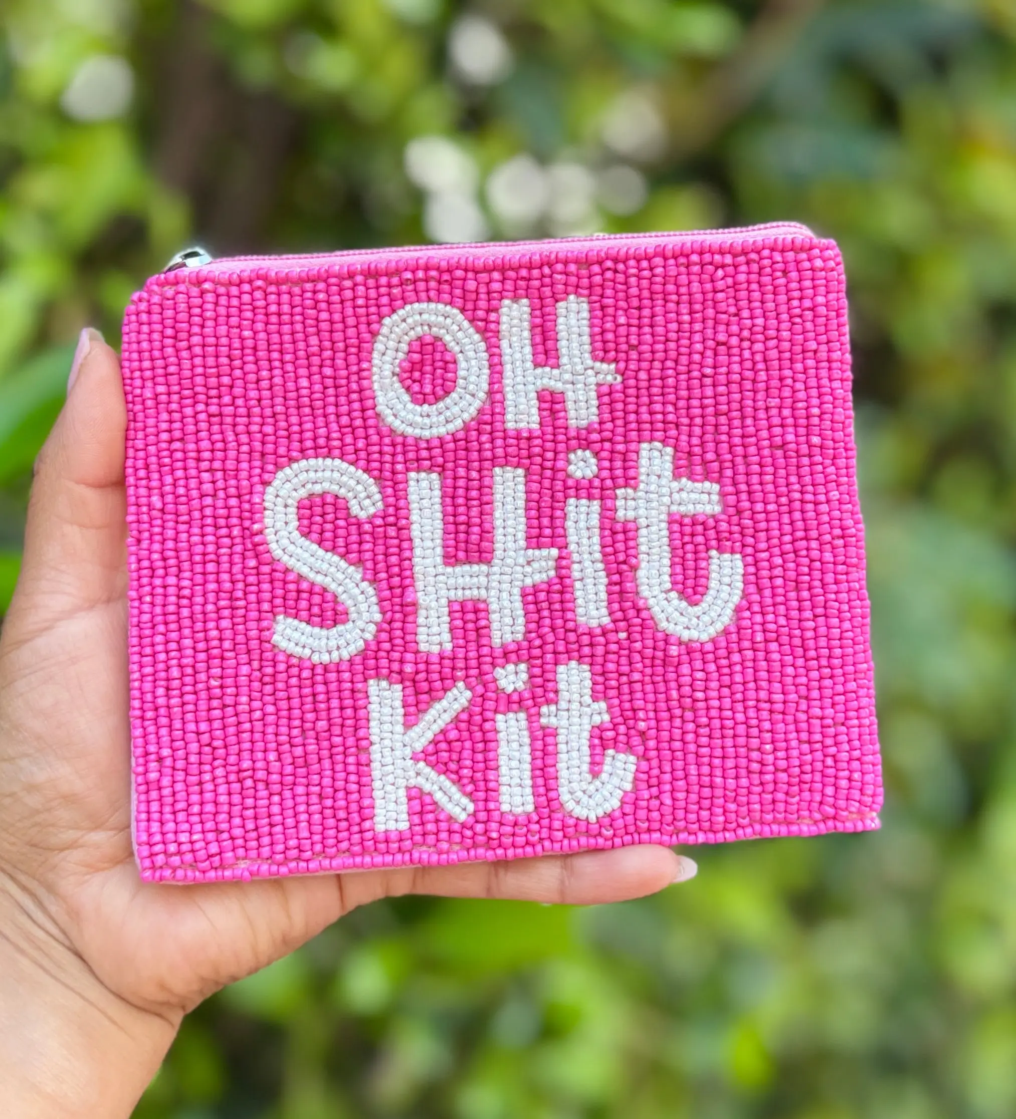 OH SHIT KIT Beaded Pouch OH SHIT KIT Beaded Pouch