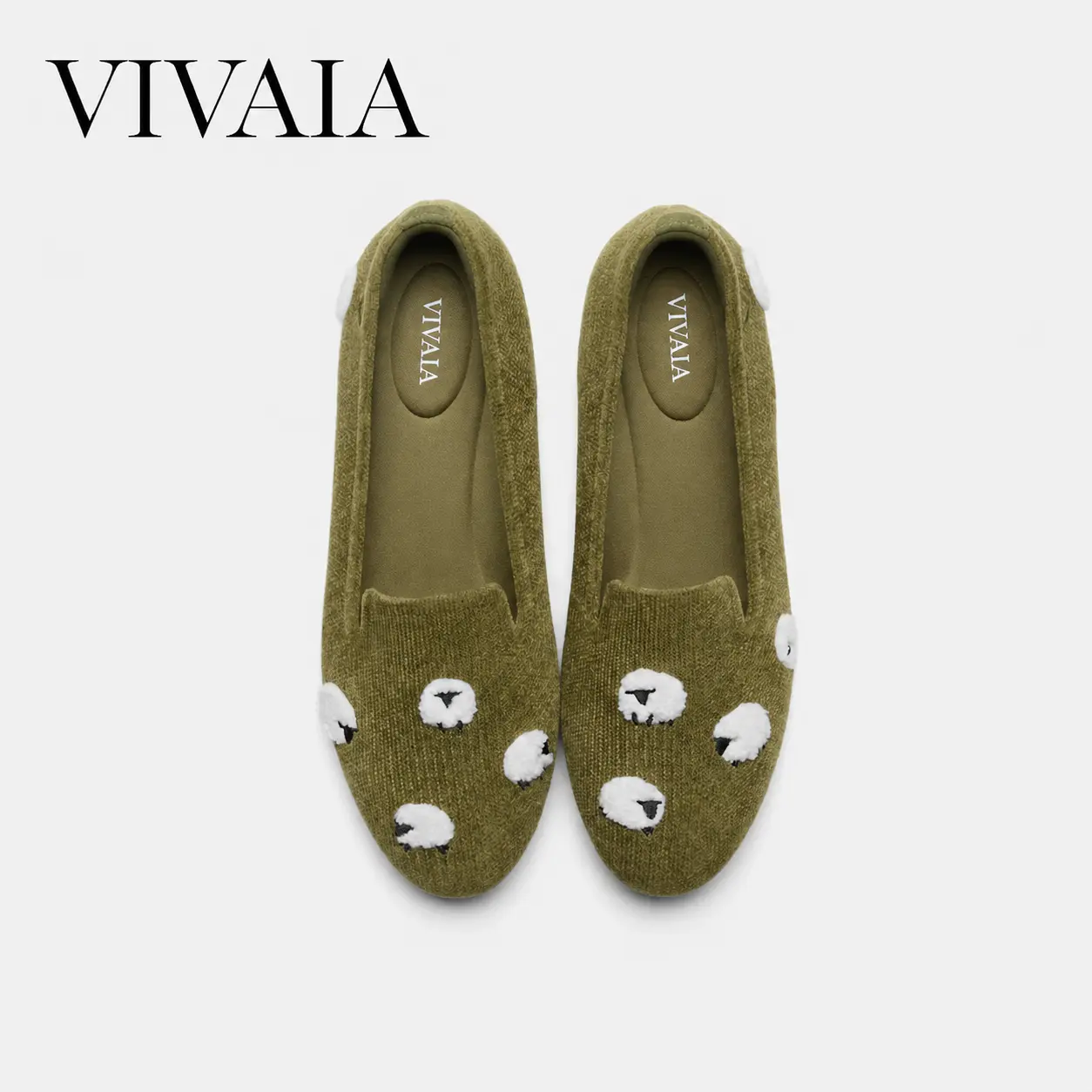 VIVAIA Women’s Round-Toe Embroidered Loafers, Wide Toe Box Flats with Arch Support, Back to School, Fall Shoes for Women (Audrey) tiktokshopbacktoschool, Walking Shoes,back to school,back to school haul