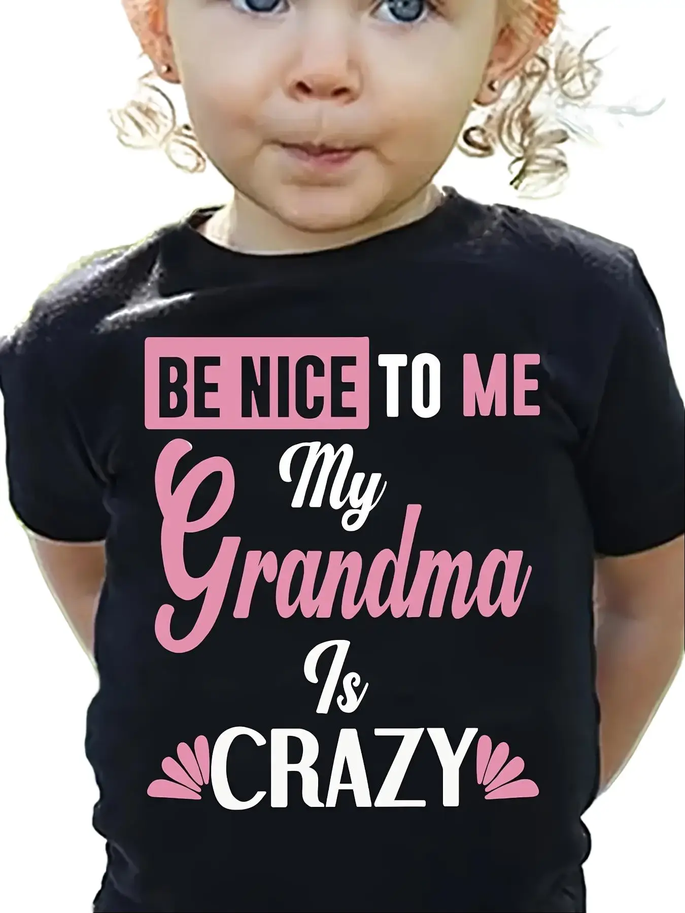 Toddler Girls' Fashion Everyday T-Shirt - 3-4 Years, 4-5y, Casual Short Sleeve Cotton Scoop Neck Graphic Print Shirt, Soft Durable Daily Wear Tee