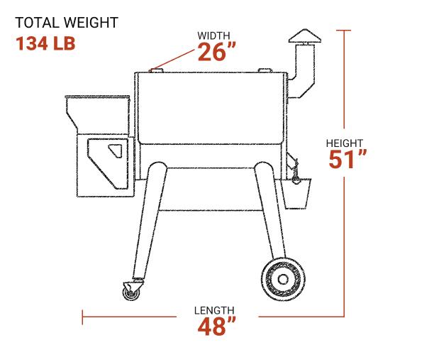 Z GRILLS 7002C2E-Wifi Wood Pellet Grill Smoker with PID 3.0 Controller, 697 Cooking Area, Meat Probes, Rain Cover for Outdoor BBQ