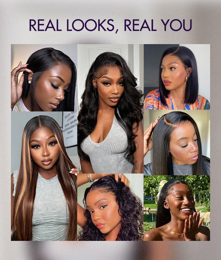 Luvme 100% Human Hair 13x6 13x4 Ear-to-ear HD Lace Front Wig – Pre-Everything Shake & Go Flexi-Fit Drawstring Hold Curls Body Wave 200%-250% Density