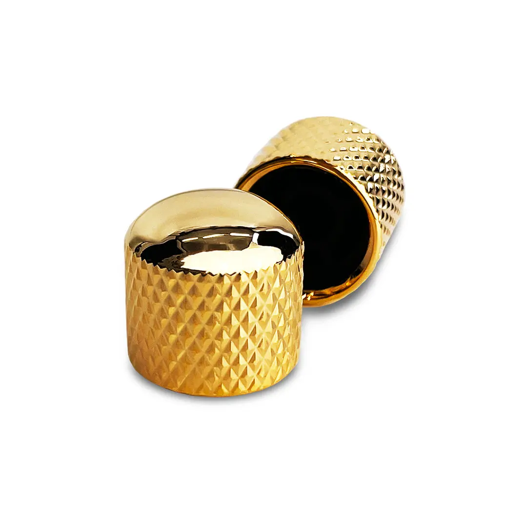 Allparts Push-on Metal Dome Knobs (2 pcs)