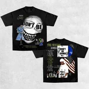 Asap Don't Be Dumb Vintage Tee, Unisex Rap Shirt, Rap Tee, Music Fans Shirt, Rapper Merch Gift for Him Gift For Her, Y2K Womenswear And Menswear Graphic Tee Top Crewneck Apparel