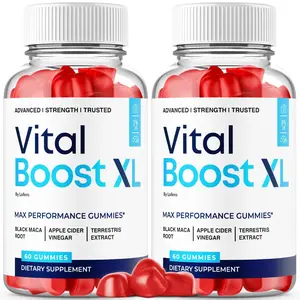(2 Pack) Vital Boost XL Gummys Advanced Formula VitalBoost XL (120 Gummies) - Performance Supplement for Daily Use Dietary Vitamin Fitness