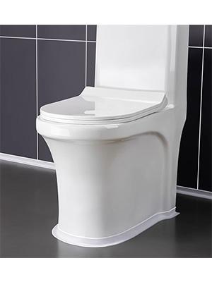 Caulk Tape Self Adhesive, 2 Rolls Waterproof Toilet Caulk Strip, Traditional Caulking Replacement, Caulking Tape for Bathroom, Bathtub, Floor Wall Edge Protector