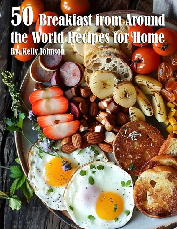50 Breakfast from Around the World Recipes for Home by Kelly Johnson (Paperback)
