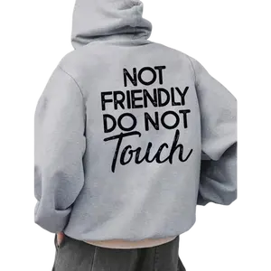 Funny Introvert Hoodie – Not Friendly Do Not Touch