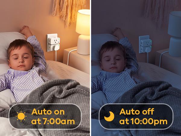 Linkind Matter Smart Plug, Work with Apple Home, Siri, Alexa, Google, SmartThings, Smart Outlet 15A/1800W Max, Smart Home Automation, APP Remote Control,Timer&Schedule, 2.4G Wi-Fi Only, 2 Pack