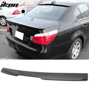 Roof Window Spoiler for BMW E60 5 Series 2004-2010 A Style Matte Black ABS
