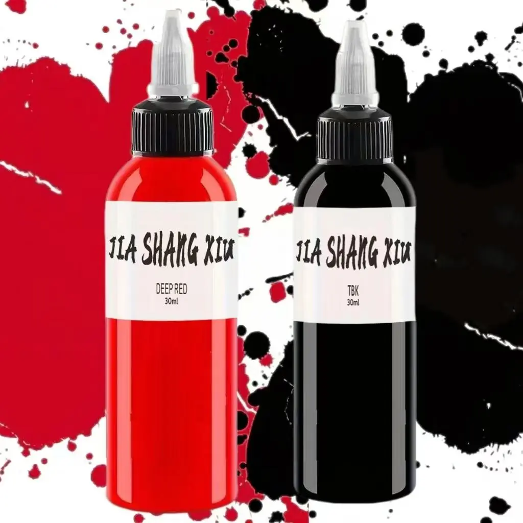 Tattoo Ink, 2 Counts Professional Tattoo Pigment, Tattoo Painting Pigment, Body Art Pigment, Body Art Supplies for Home & Salon Use, Cosmetic, Tattoo Inks Set, Kits