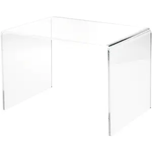 Plymor Clear Acrylic Rectangular Display Riser