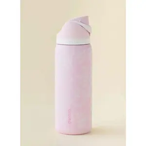 [PRE ORDER_SHIPPING 15–20 DAYS] Owala FreeSip 24/32oz Color Pink Floral Water Bottle Perfect for School, Work, Gym & Outdoor Activities