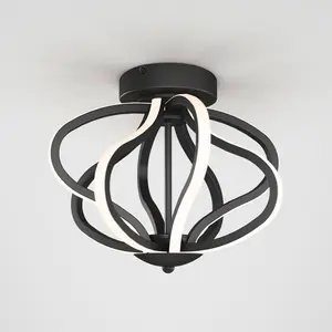 Meridian LED flush mount light