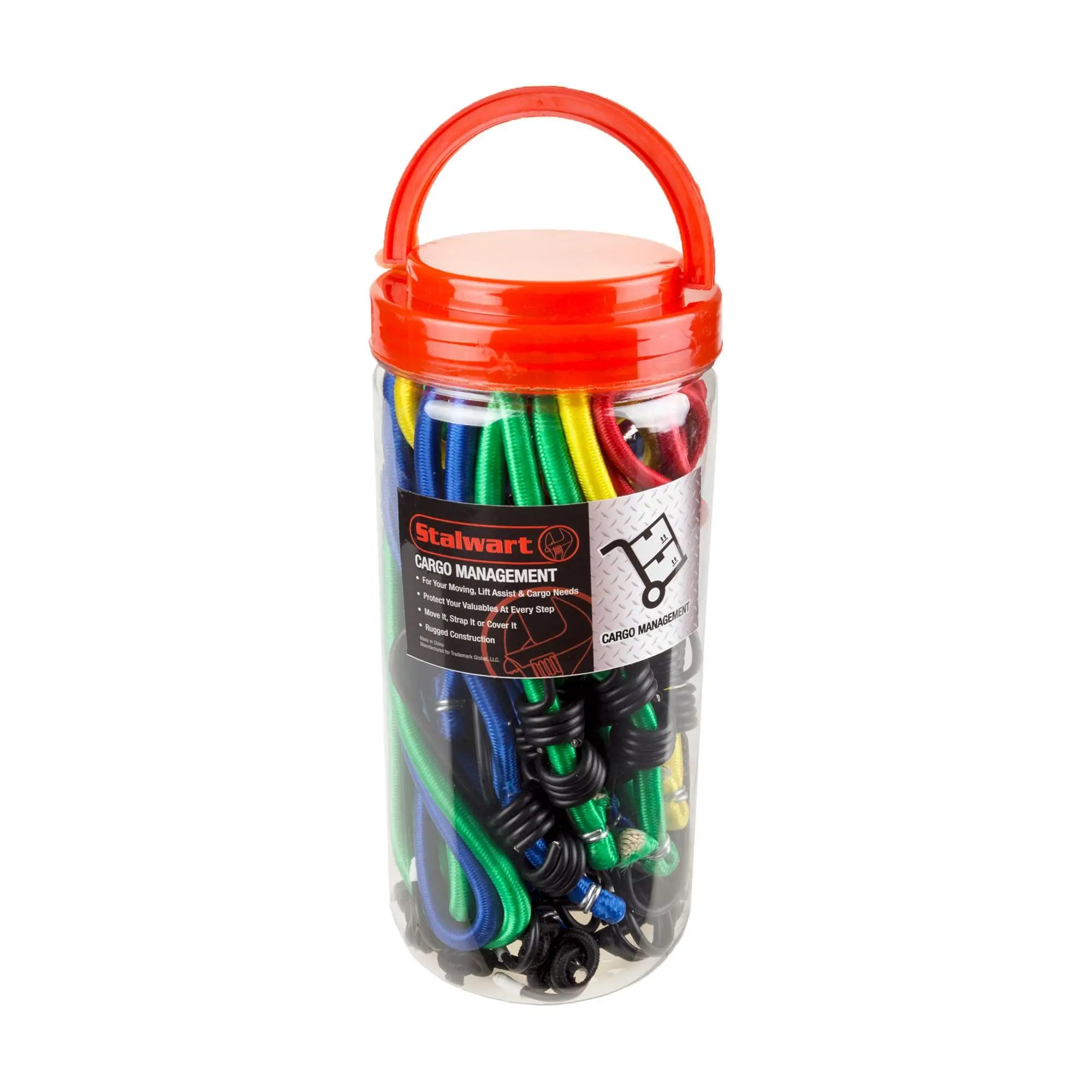Stalwart Bungee Cord Assortment 20-Pack of Asso rted Length