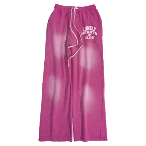 Lonely Hearts Club Pink Diamond Oversized Sweatpants