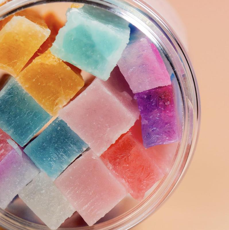 Silky Gem Lunar Crystals – Traditional Vietnamese Lunar New Year Candy – Crunchy Outside, Soft Inside – 10-12 Pieces in 8 oz Jar – Vegan, Gluten-Free,halloween candy Made in the USA