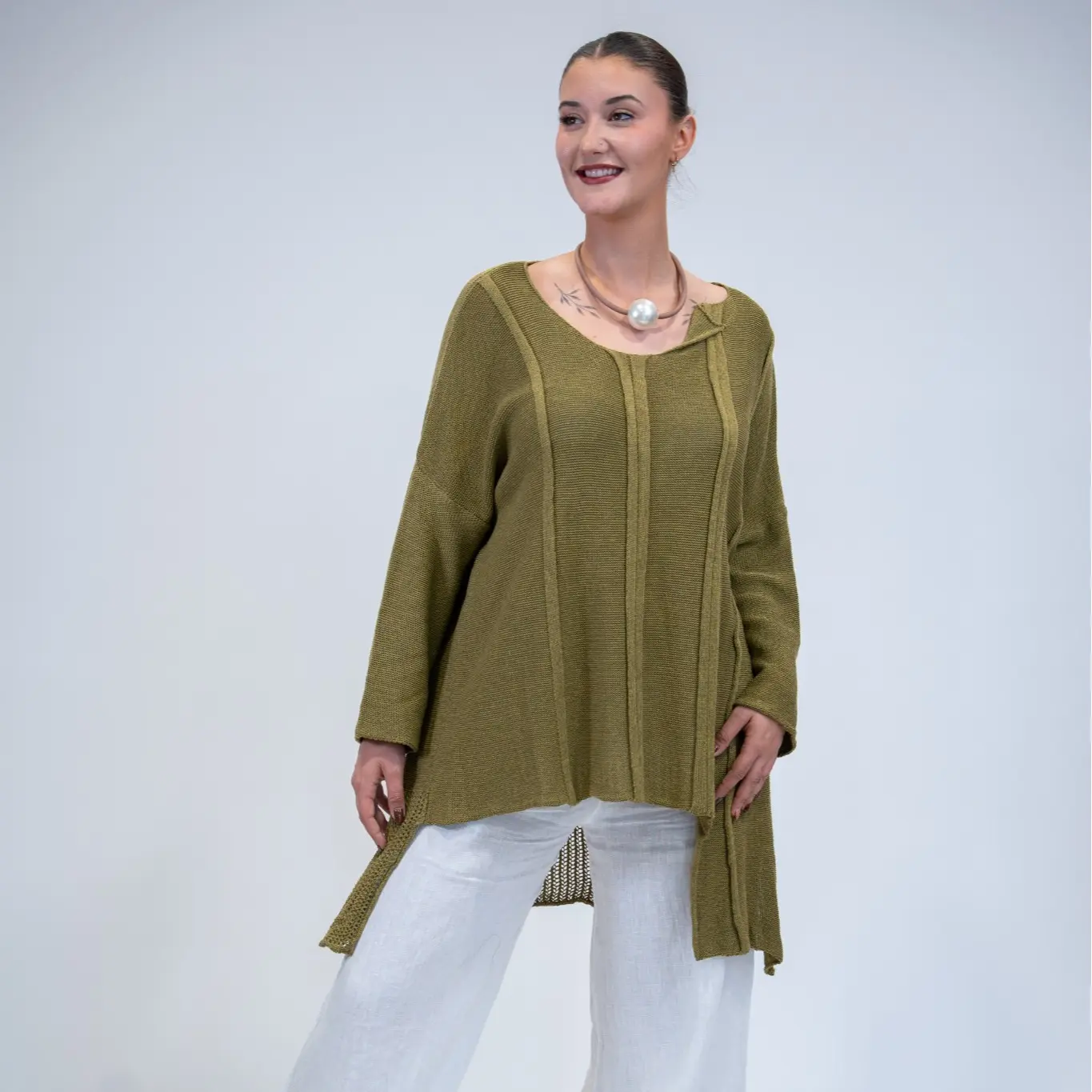Magy Crochet Tunic One size XS-1XL
