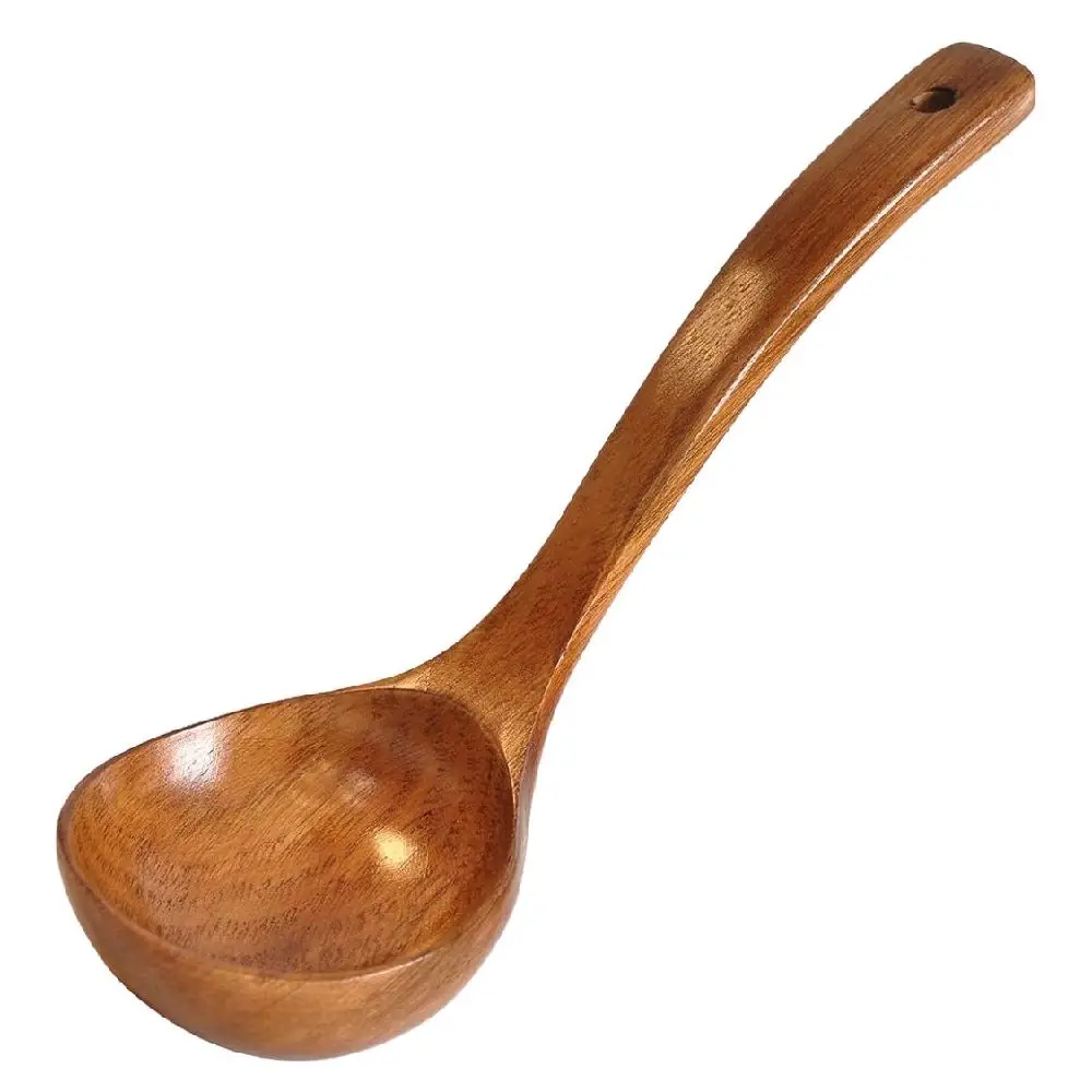 Wooden Ladle with Long Handle