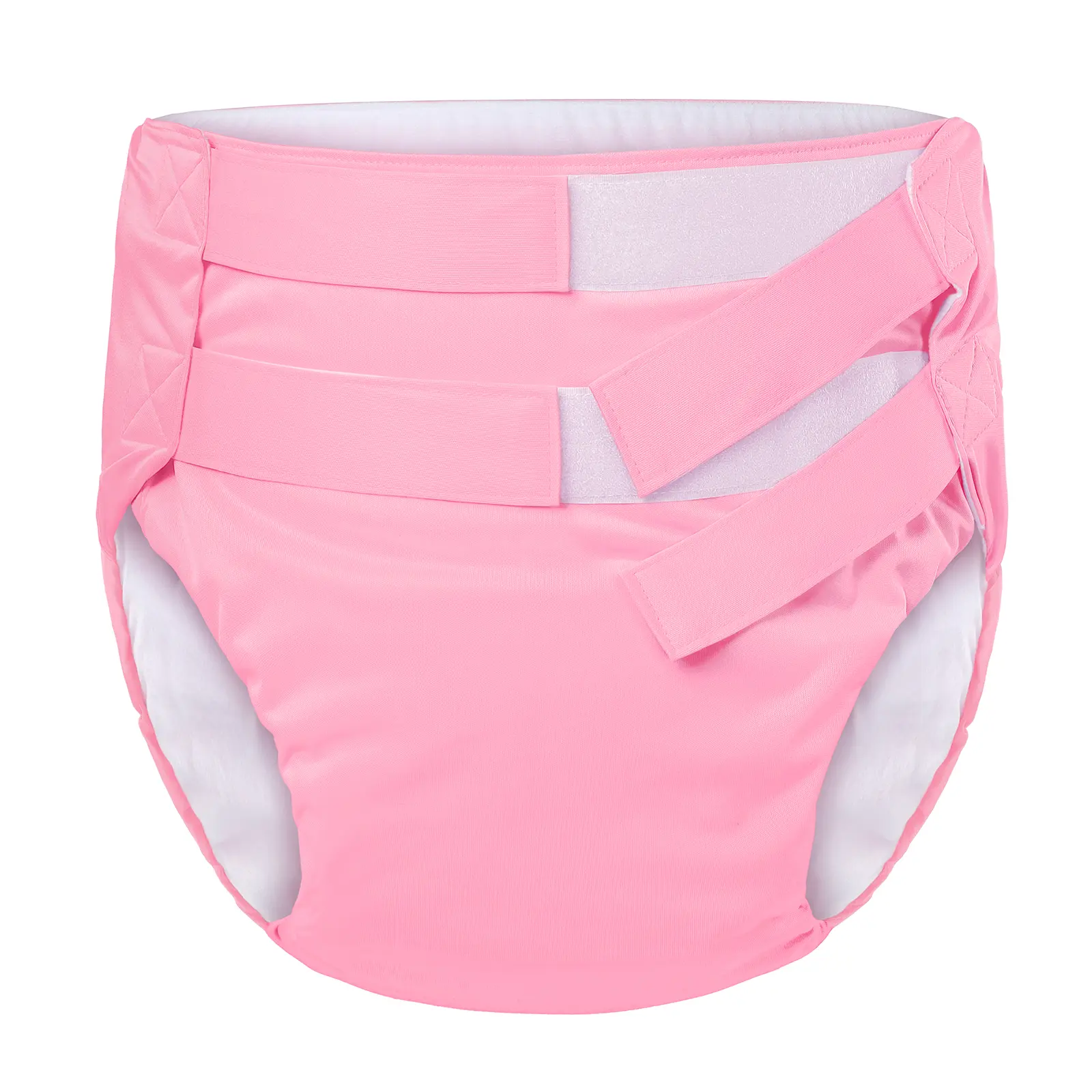 LITTLEFORBIG Washable Incontinence Underwear - Adult Training Diaper, Pants Shape, Soft Reusable Waterproof Polyester-Spandex, Leak Protection, Hook & Loop Adjustable Closure for Daily Use, Customized Fit, Leak Protection Adult Diapers, Unisex, Leak Proof