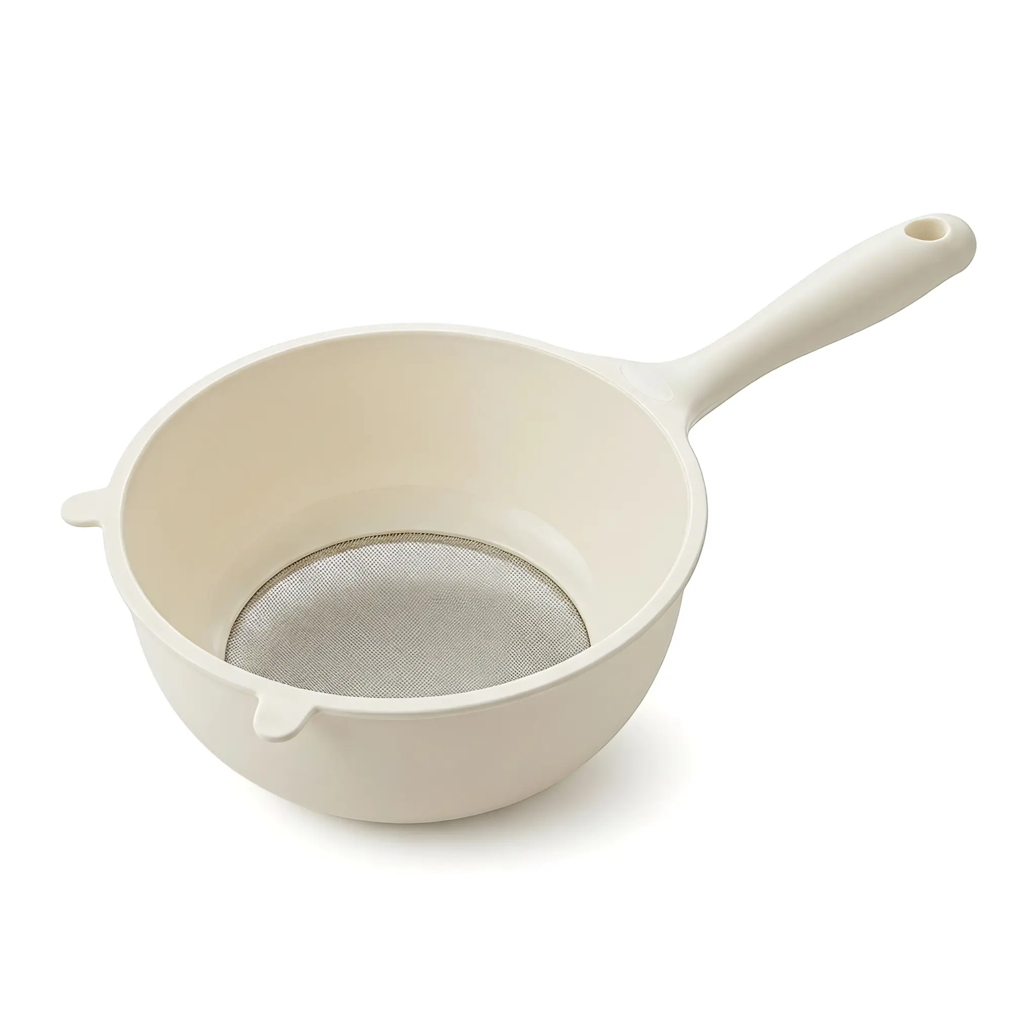 [SummerWins] Compact Fine Mesh Rice Washer Bowl with Handle - Strainers Fine Mesh, No Rice Loss, Stackable Sink Sieve, Kitchen Supplies for Home Cooks, TikTokMadeMeBuyIt Viral Kitchen Gadget