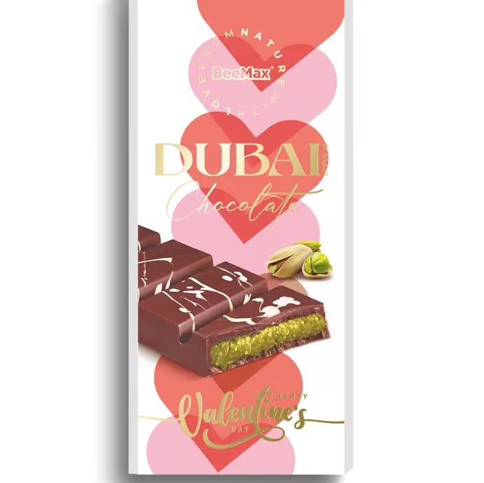 Dubai Chocolate Bar - 3.4oz And 7oz Chocolate Bar with Sugar, Dessert Snack, Perfect for Enjoying Anytime Bonbon Cocoa Flavor