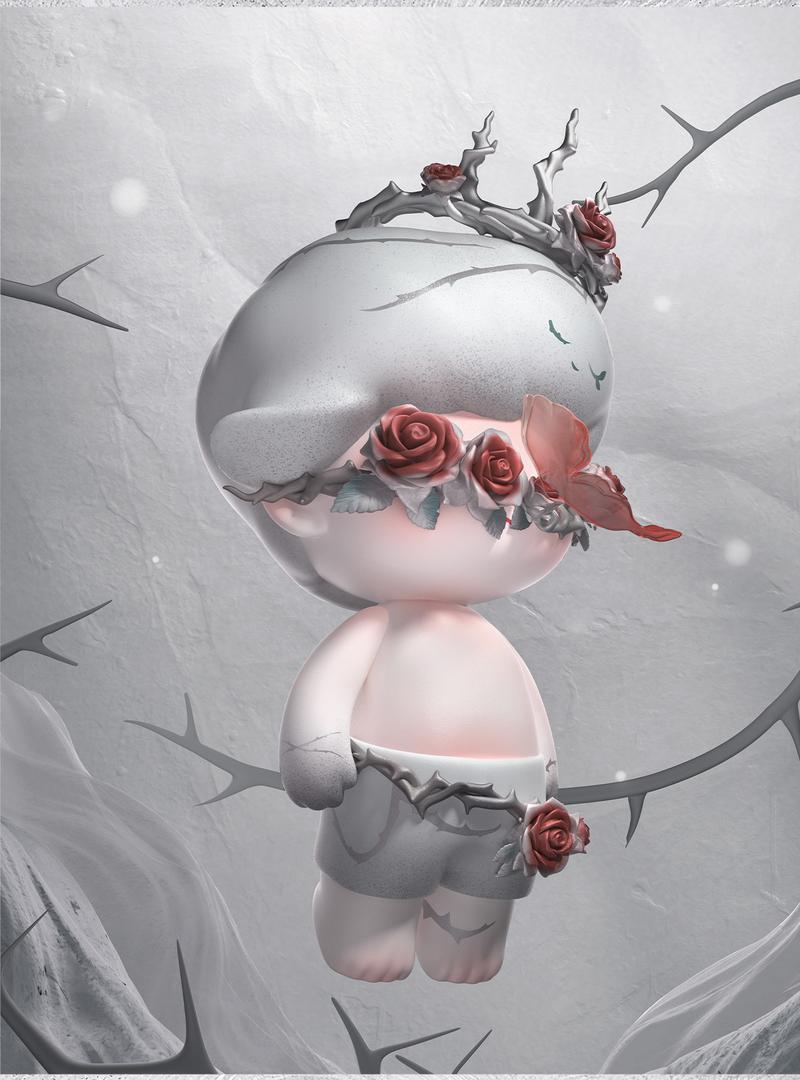 POP MART MEGA JUST DIMOO 400% Thorns