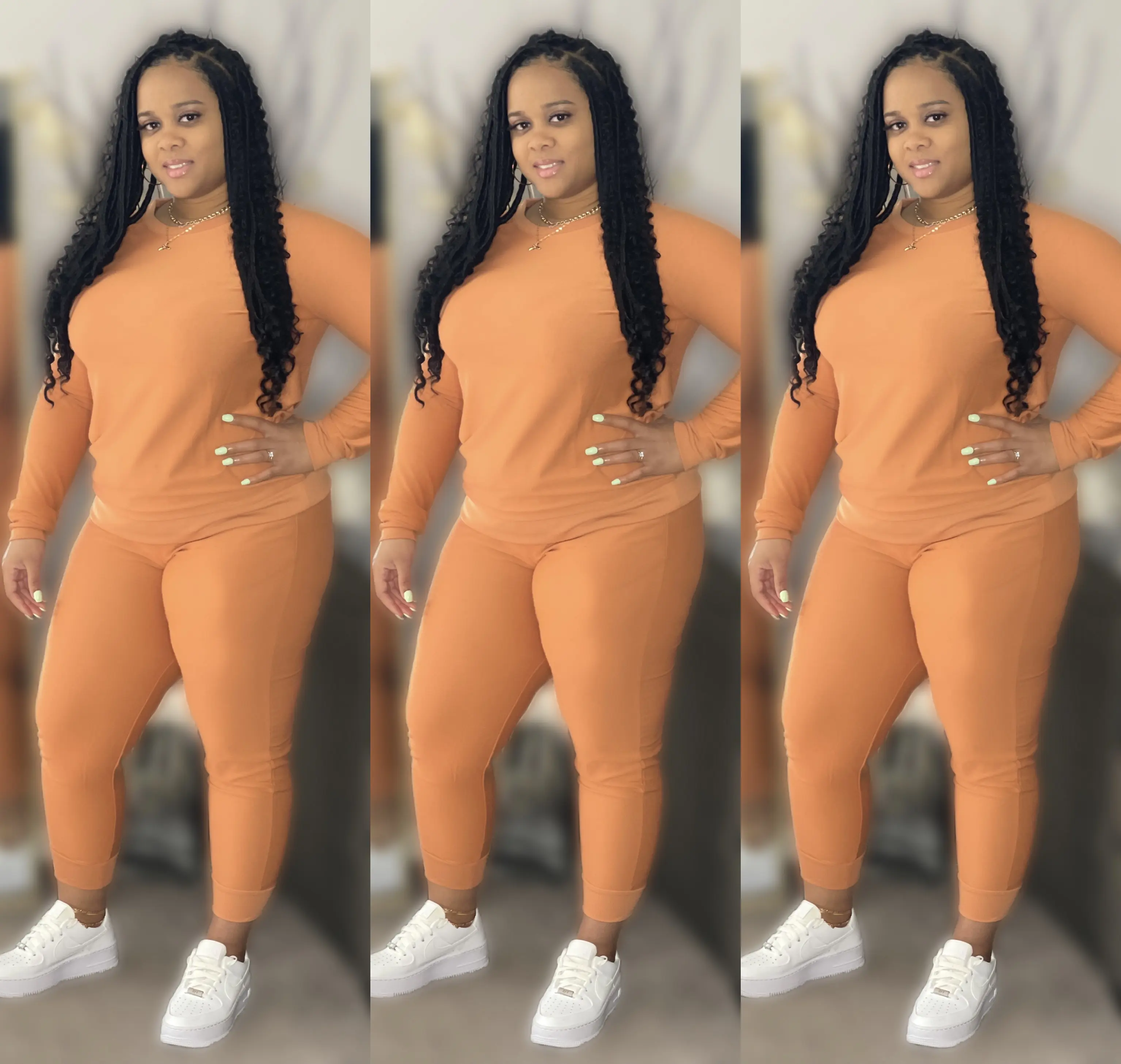 On Chill | Sets- Butter Orange| Cream Mauve| Green Mint