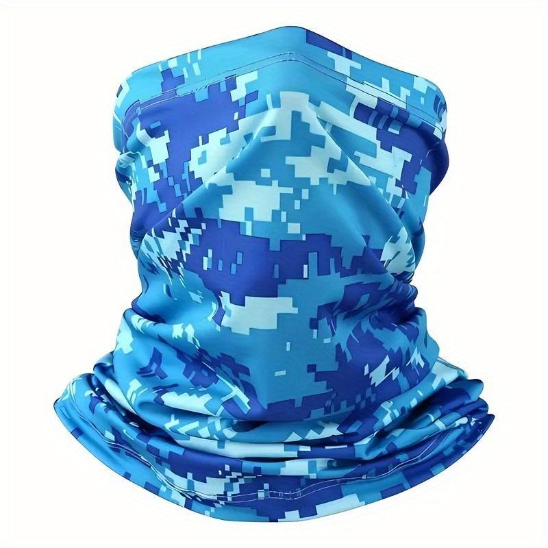 6pcs Cooling UV Protection Bandana Face Mask, Scarf, Men's Balaclava Hat, Face Sunscreenfa, Breathable Headscarf, Headband, Suitable for Outdoor Sports, Cycling, Running