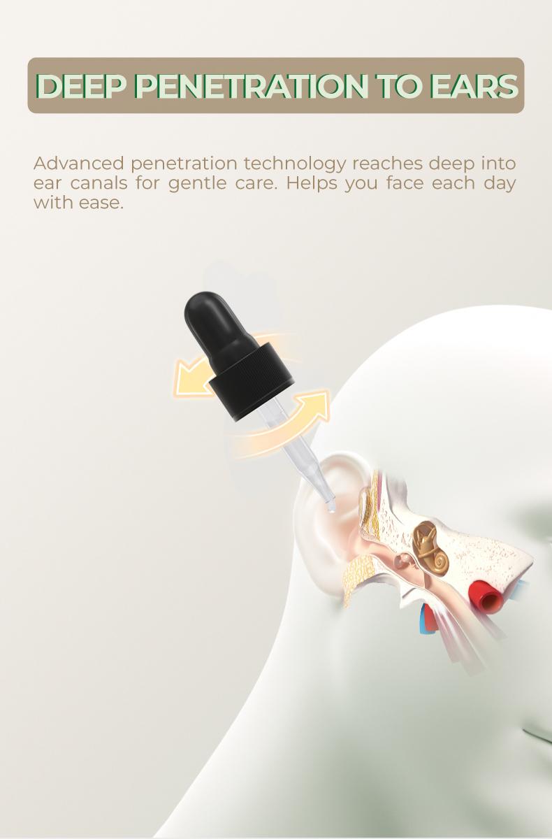 Kreain Nature 6 Meniere's Syndrome Ear Care – Contains Magnolia Biondii Bud & Carthamus Tinctorius Flower Extract to Relieve Tinnitus & Hearing Loss