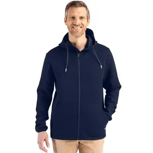 Cutter & Buck Roam Epic Comfort Recycled Mens Full Zip Hooded Jacket