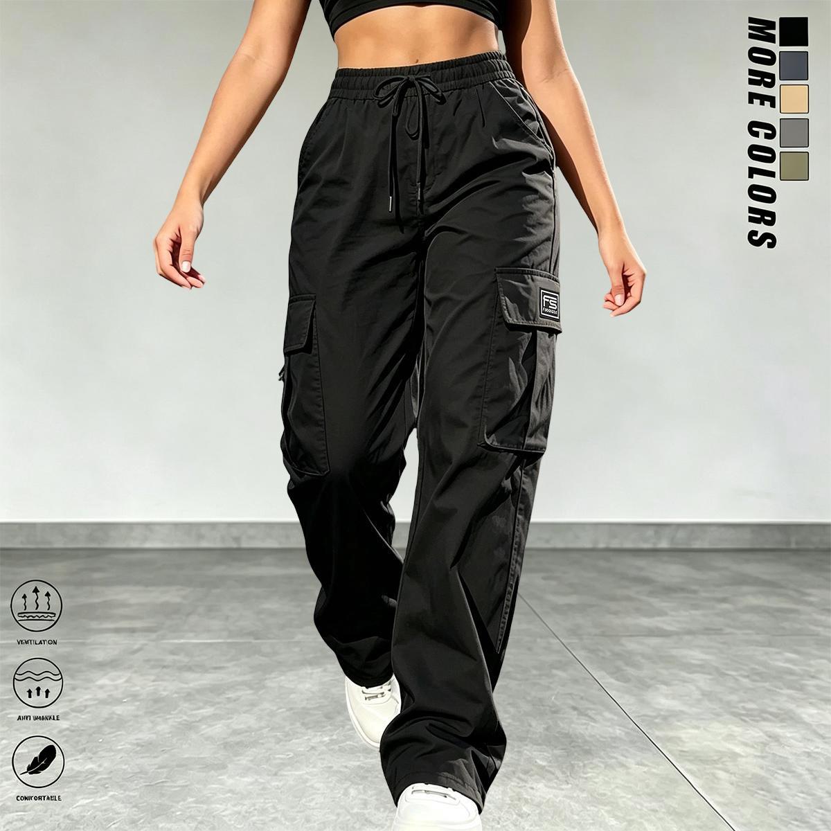 Women's Casual Pocket Pants