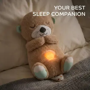 （Anxiety Relief）Breathing Otter - Original - Multiple Modes - Soothe 'n Snuggle Otter-Music Lights & Breathing-Arrily Anxiety Relief Otter-Pet Toy - Dog/Cat