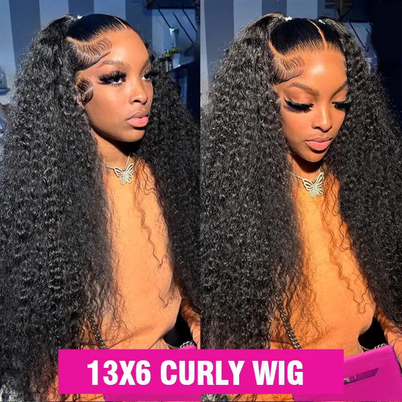 13x6 curly wig