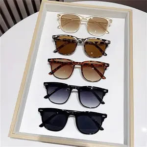 5pair Mi Pin full frame retro Mi Pin versatile sunglasses cross-border fashion trend slimming trend sunglasses