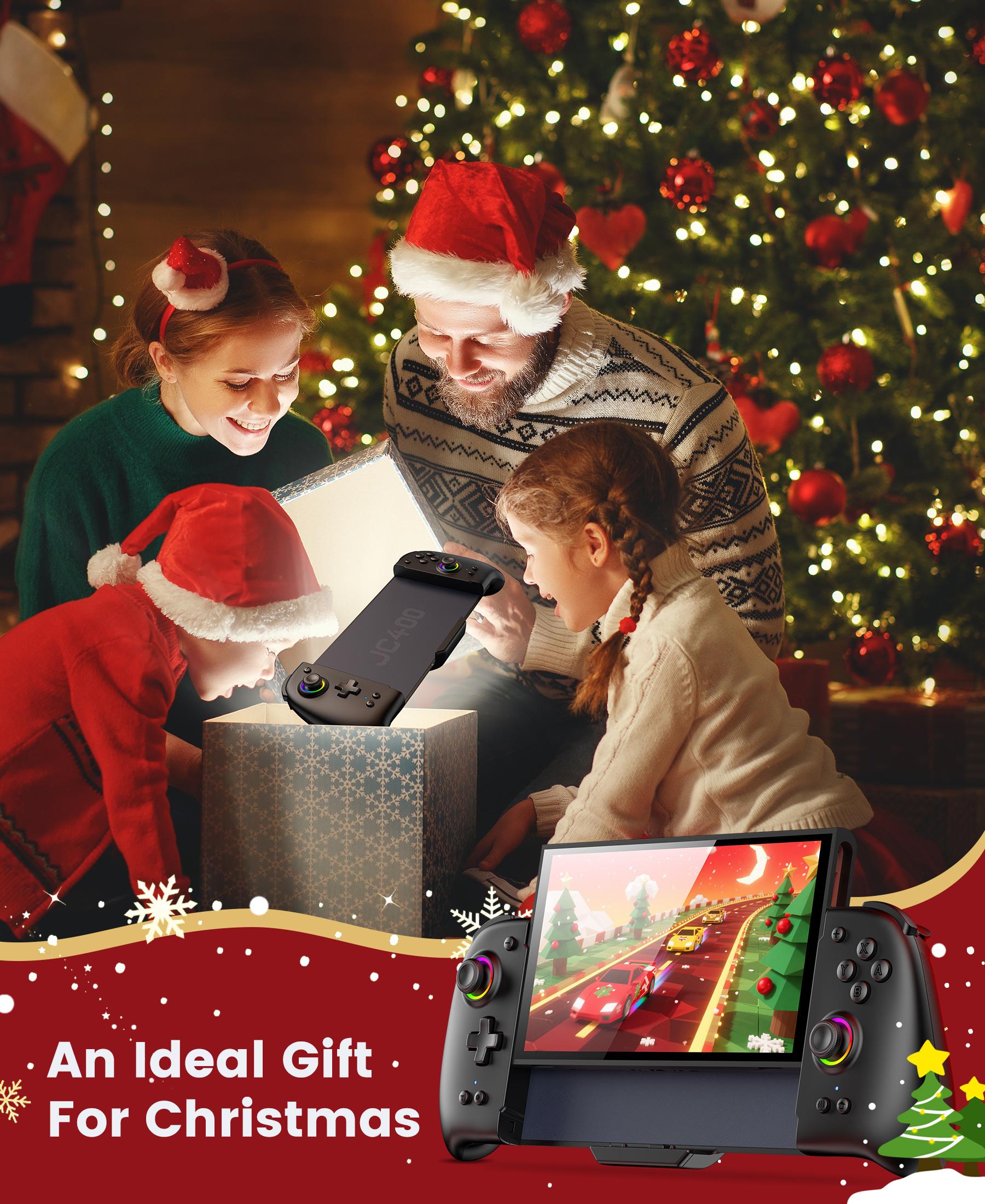 BEBONCOOL Switch 2 Controller, Switch 2 Accessories Wireless Pro Controller with No-drift Hall Effect Joystick, 4 RGB Mode, 10H+ Battery, Turbo&Macro, Full-Size Hand-Curve Design Comfort for Nintendo Switch 2 Games