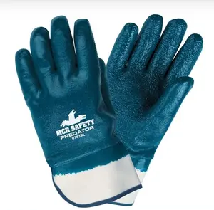 MCR 9761R Predator Series Fully Nitrile Coated Work Gloves 12 Pairs