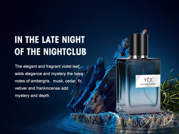 YCZ CLUB GENT'S AROMA Eau de Parfum 50ml Bold Floral Scent for Nightclub Long-Lasting Fragrance 60-Month Shelf Life Ideal Gift for Nightlife Enthusiasts Edp Tester