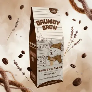 Brumby Brew Brumby’s Blend Medium Roast Coffee Beans | Premium Brazil & Mexico Beans | Nutty, Maple Syrup, Citrus Notes